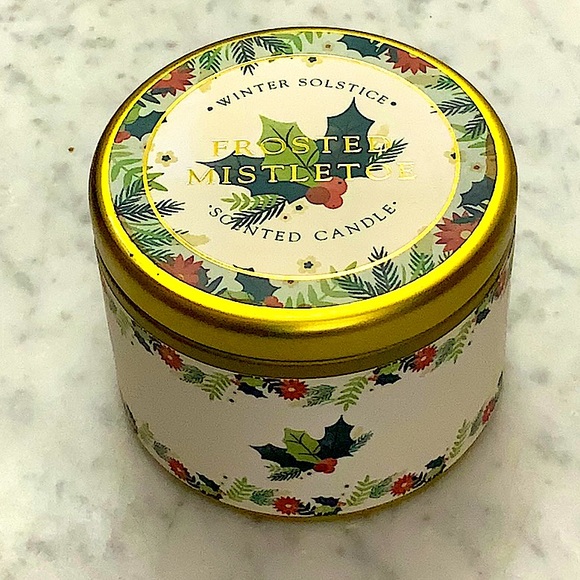 HAVEN STREET CANDLE FROSTED MISTLETOE RICHLY SCENTED 1 WICK NEW - Picture 2 of 3